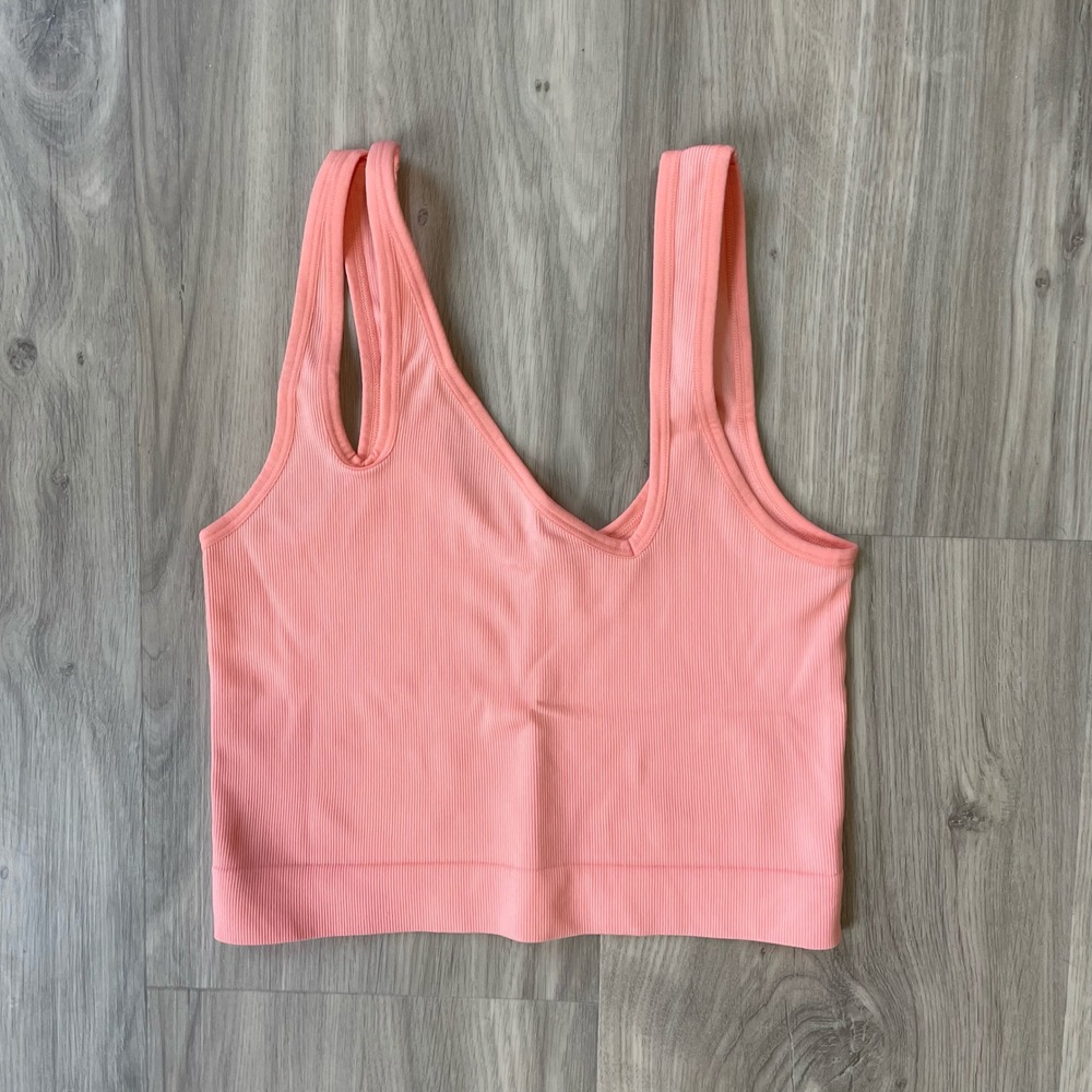 Colsie Women Ribbed Asymmetrical  Tank Top